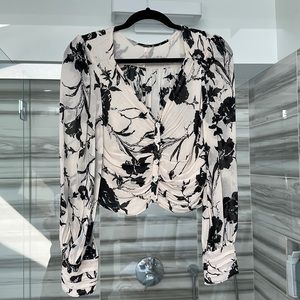 Free People Cropped Blouse